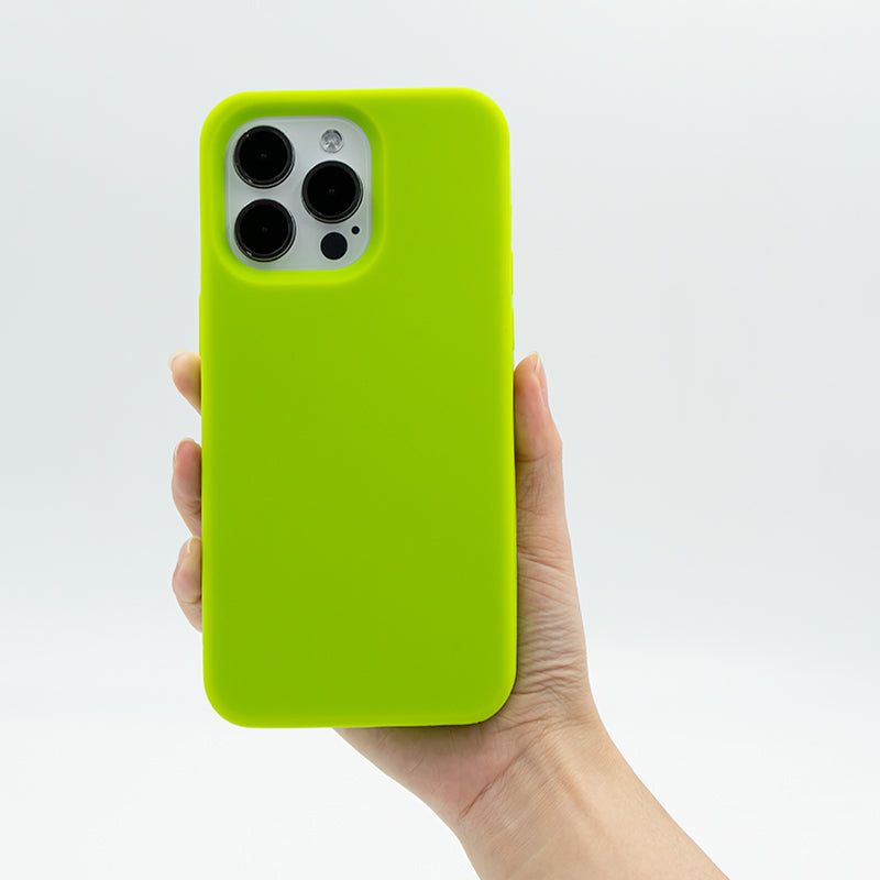 iPhone 15 Pro Max Silicone Case Green