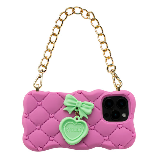 iPhone 16 Pro Max Melted Love Case (Pink)