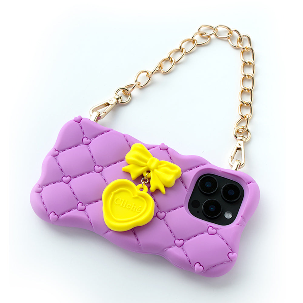 iPhone 16 Pro Max Melted Love Case (Purple)